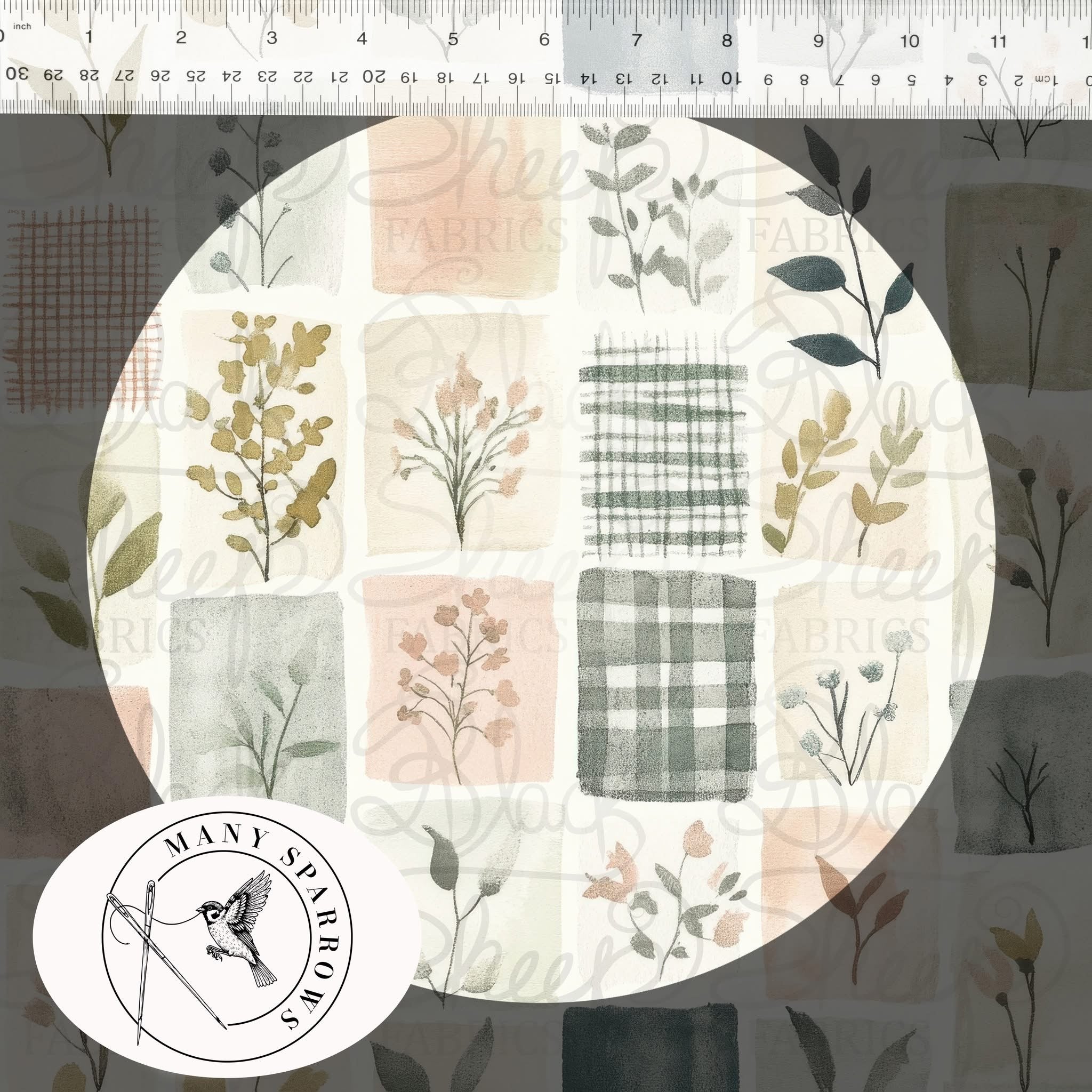 Watercolor Patchwork